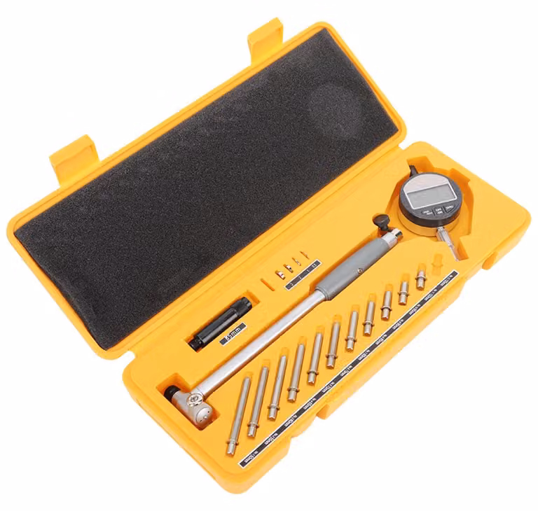 Misuratore digitale per foratura, da 50 a 160 mm, in acciaio inossidabile