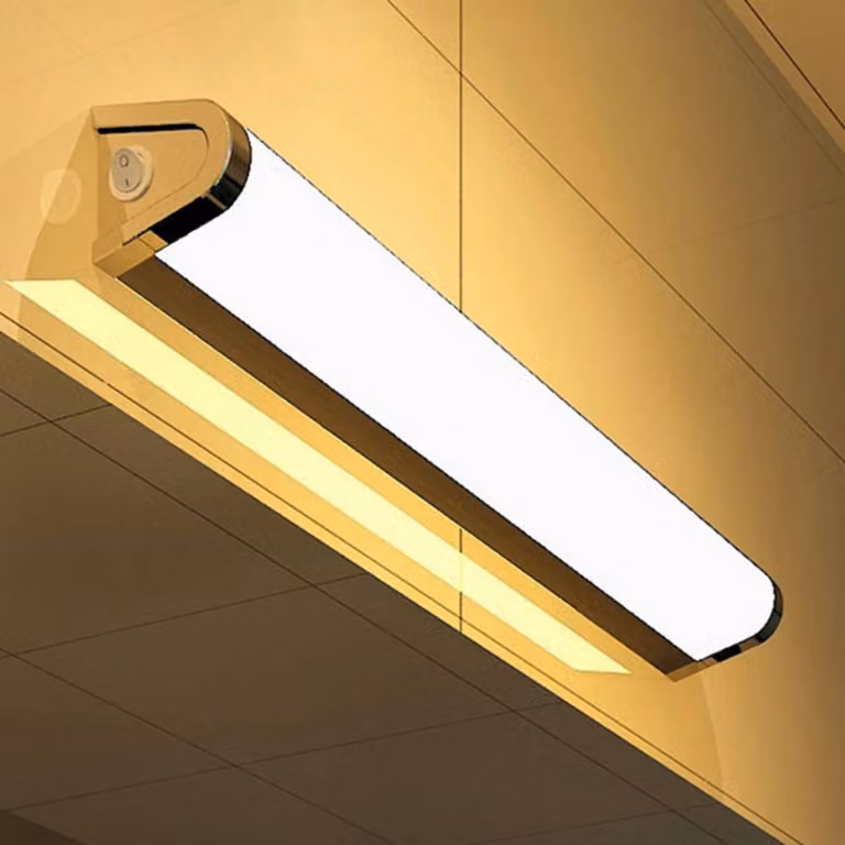G & L Handels GmbH Applique da parete a LED 511106, Cromo / Argento, Camera da letto, Alluminio, Moderno, Applique a LED