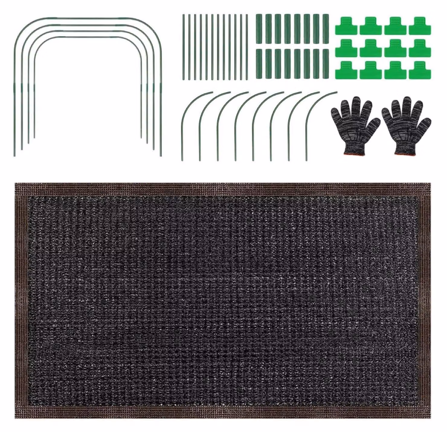 Telo ombreggiante per esterni, resistente ai raggi UV, dimensioni 200x100 cm