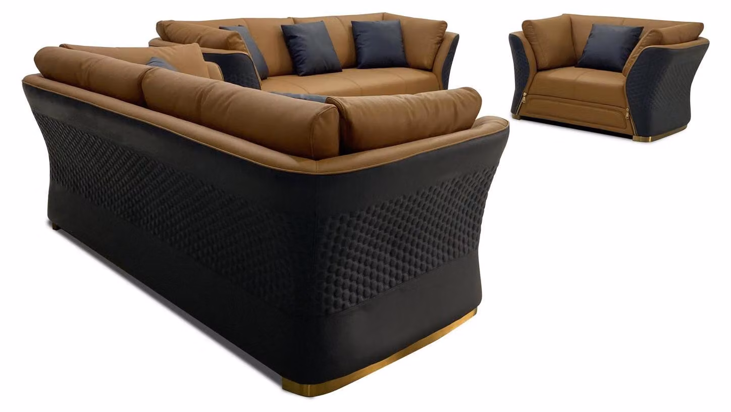 Sofagarnitur 3 1 Sitzer Set Design Sofa Polster Couchen Couch Modern Luxus