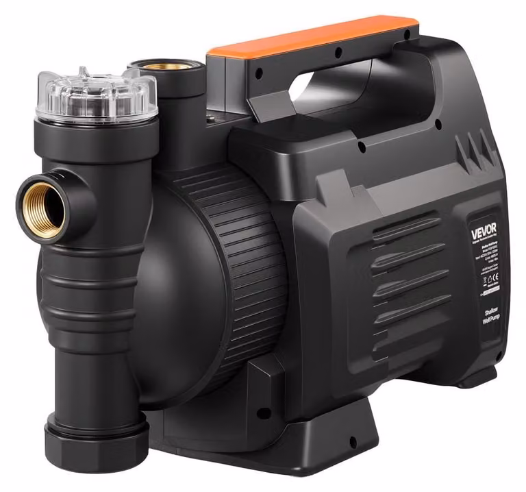 Pompa per giardino da 1300 W - 230 V, pompa a getto - portata: 4800 litri/ora