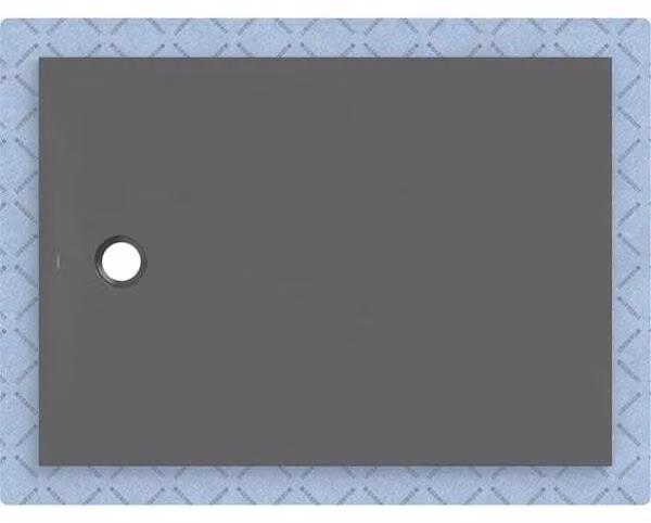 Geberit CleanFloor30 surface de douche, intégrée, avec voile d'étanchéité, 140x100cm, 551.023.DM.1, 551.023.DM.1