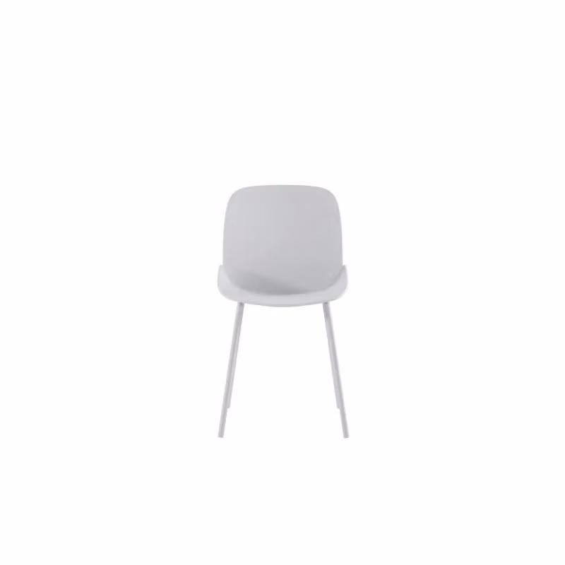 Set di 4 sedie Stones in polipropilene bianco per cucina, L: 55 cm, P: 46 cm, H: 79 cm – 2