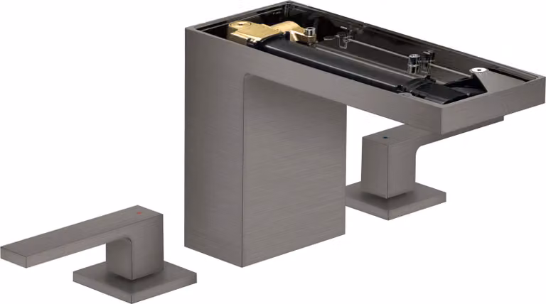 hansgrohe AXOR MyEdition Mitigeur de lavabo 3 trous 110, avec vidage Push-Open, sans plaque, saillie 150mm, 47072340, 47072340
