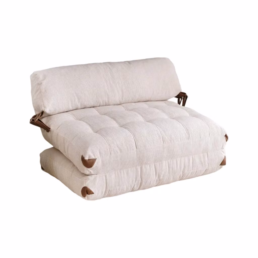 Surigae Divano Letto 2 Posti con Contenitore Bianco Click Clack – 2