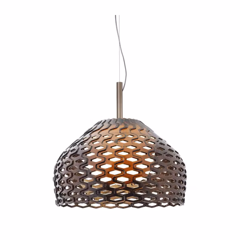 Flos - Tatou Suspension 2 - Lampada a sospensione - Ocra-Grigio