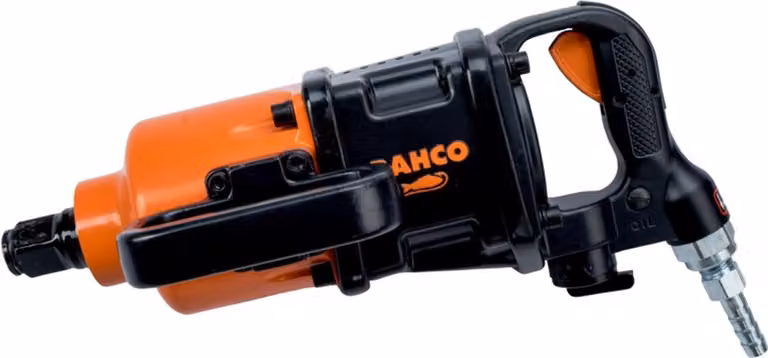 Avvitatore pneumatico Bahco 1, meccanismo a doppio martello, 2 incudini, 6,2 bar, fino a 3.500 Nm