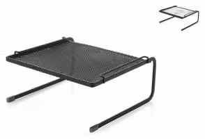H&H Portaoggetti Loft Nero Cm 21X21,5Xh10