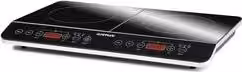 Piastra a induzione doppia G3 Ferrari HI TECH CHEF in vetro Black e Silver G10047W0 3500W