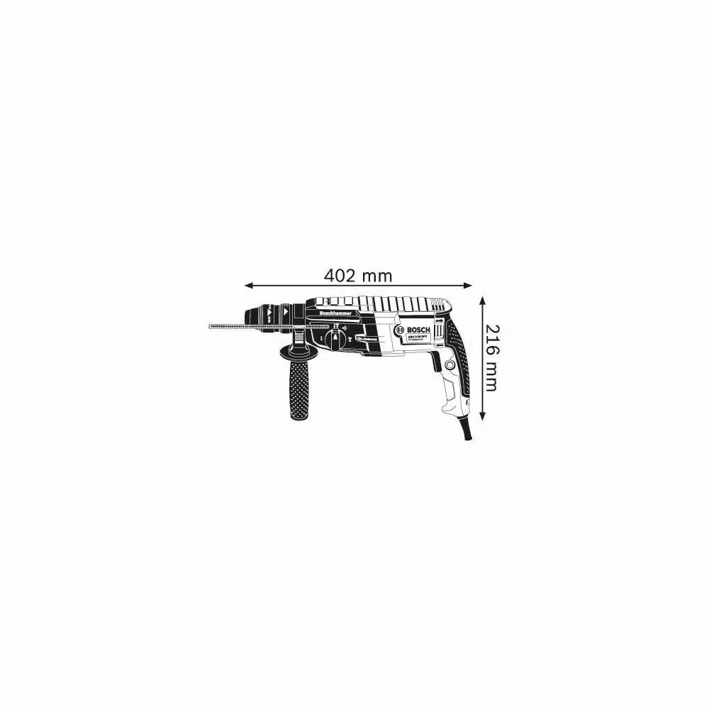 Bosch GBH 2-28 DFV Martello Perforatore Tassellatore Scalpellatore Blu – 2