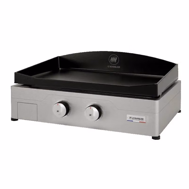 Plancha liscia Allure in Acciaio inox a gas 260 Le Marquier