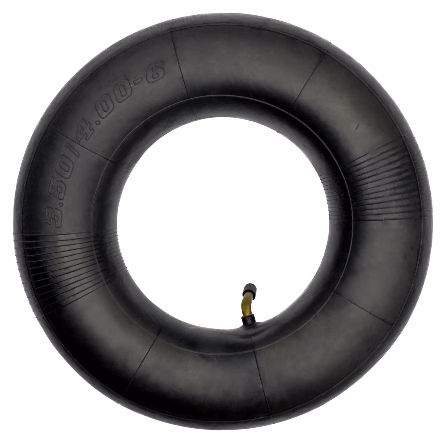 Camera d'aria 3.50/4.00-6 con valvola curva TR87, 1 pezzo, per carrelli manuali
