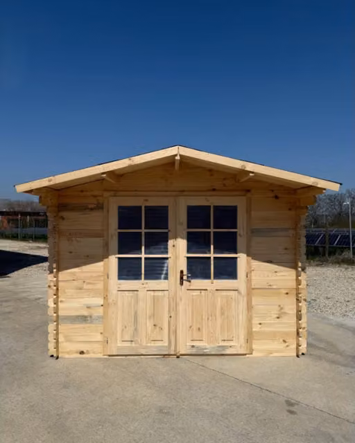 Casetta in Legno da Giardino Block House Cabex Co Srl, Colore Marrone, L/P/H: 300 x 250 x 240 cm – 1