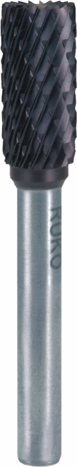 Fresa in metallo duro Ruko forma A diametro 12mm HM-TICN ZYA con dentatura frontale - 116018TC
