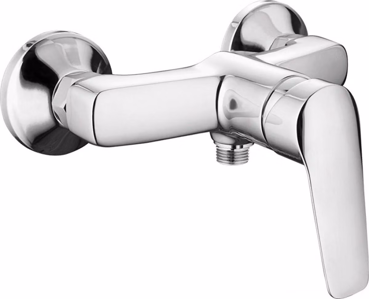 Wall-mounted shower faucet