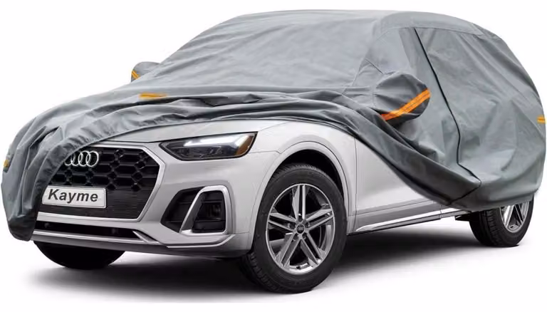 Copertura robusta per auto, impermeabile e traspirante, adatta a SUV con lunghezza da 460 a 485 cm