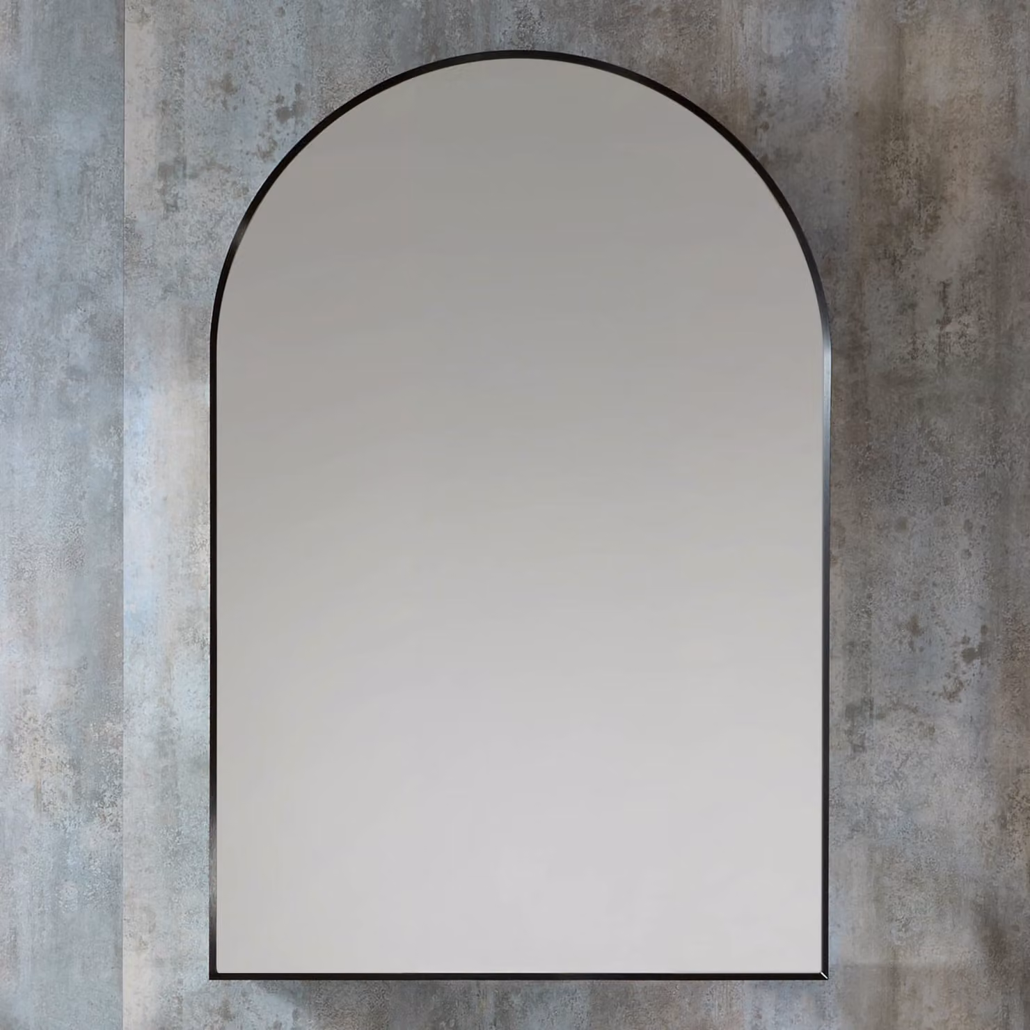 Armadietto a Specchio ad Arco 600x900mm - Design elegante - Ampio spazio contenitivo