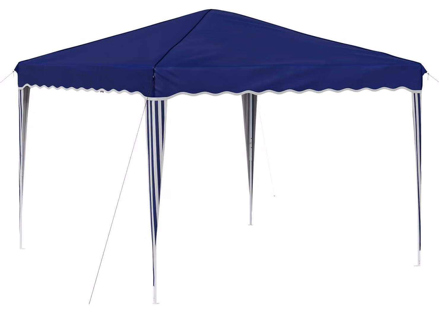 Tenda per feste a pop-up 288 x 288 x 245 cm Blu Tessuto Oxford