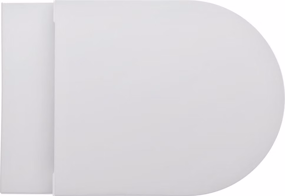 LAUFEN Kartell WC suspendu, chasse deau basse, sans rebord, 545x370x355mm, H8203374000001, H8203374000001