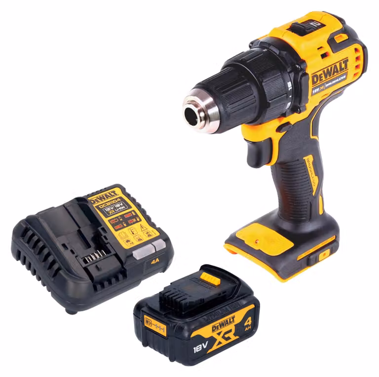 Trapano avvitatore a batteria DeWalt DCD 708 M1 18 V 65 Nm Brushless + 1x batteria 4,0 Ah + caricabatteria