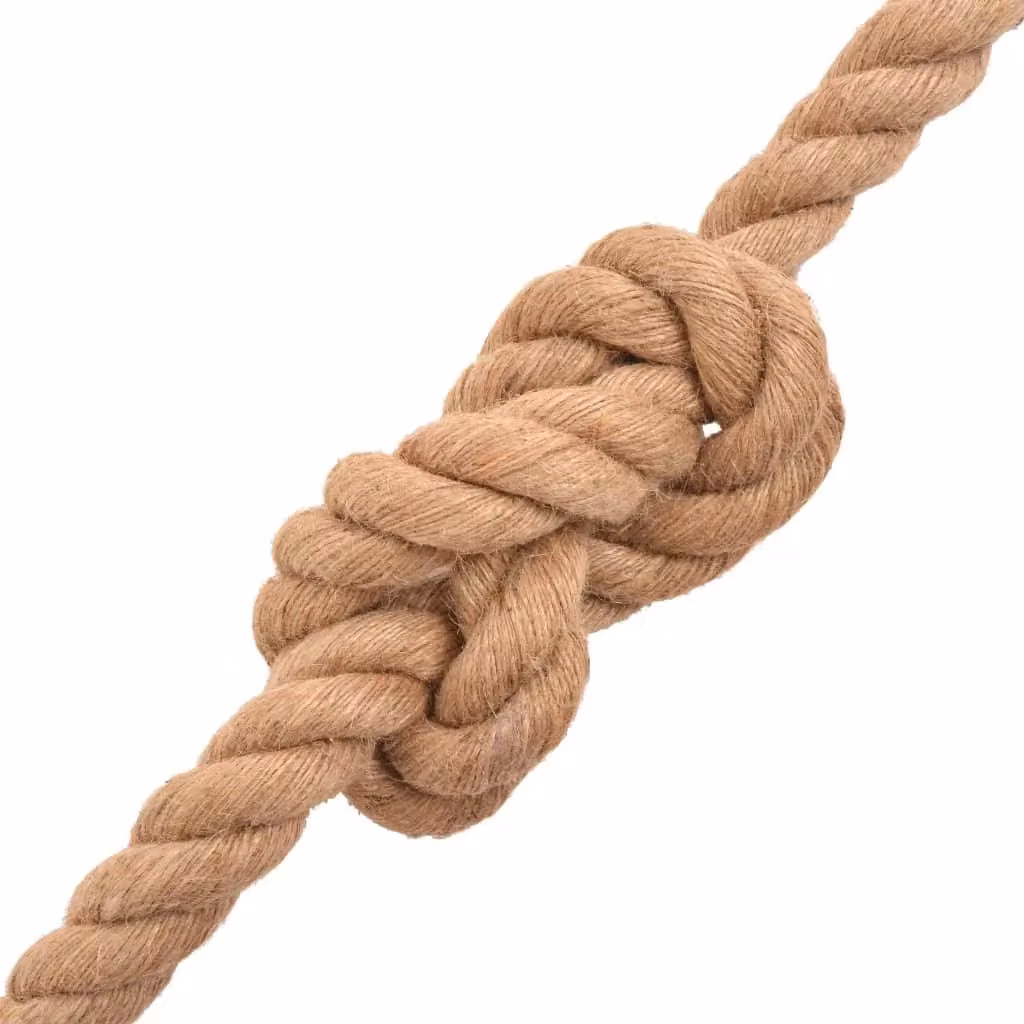Corda in fibra di iuta naturale beige diametro 10 mm lunghezza 250 m – 2