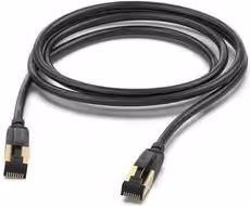 Cavo di rete Ethernet LAN Hama S/FTP Patch Cable Nero 3 m