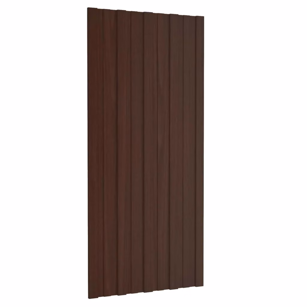 Set di 36 pannelli per tetto DESIGN IN in acciaio zincato marrone, L: 100 cm, P: 45 cm, CFW1920541 – 2