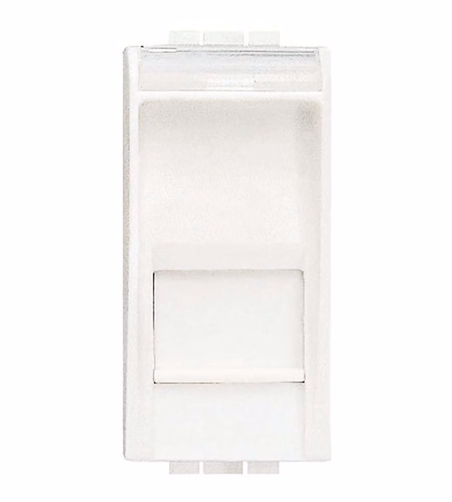 Bticino Presa Rete RJ45 - Bianco - Cat5E Toolless