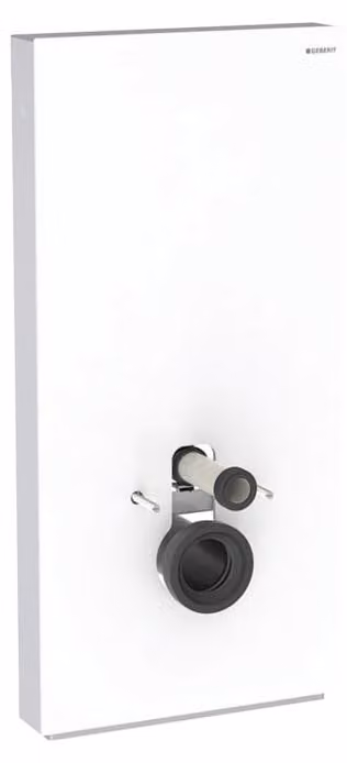 Geberit Monolith PLUS module sanitaire pour WC suspendu, 101 cm, entrée deau latérale, avec tubulure de raccordement, 131.222.SI.7, 131.222.SI.7