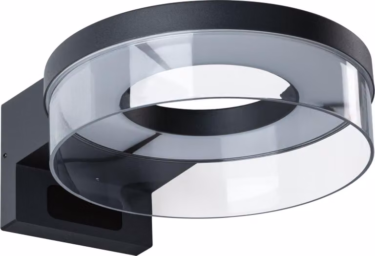 Paulmann Lampada da parete per esterni a LED Capera Rilevatore di movimento crepuscolare (IR)