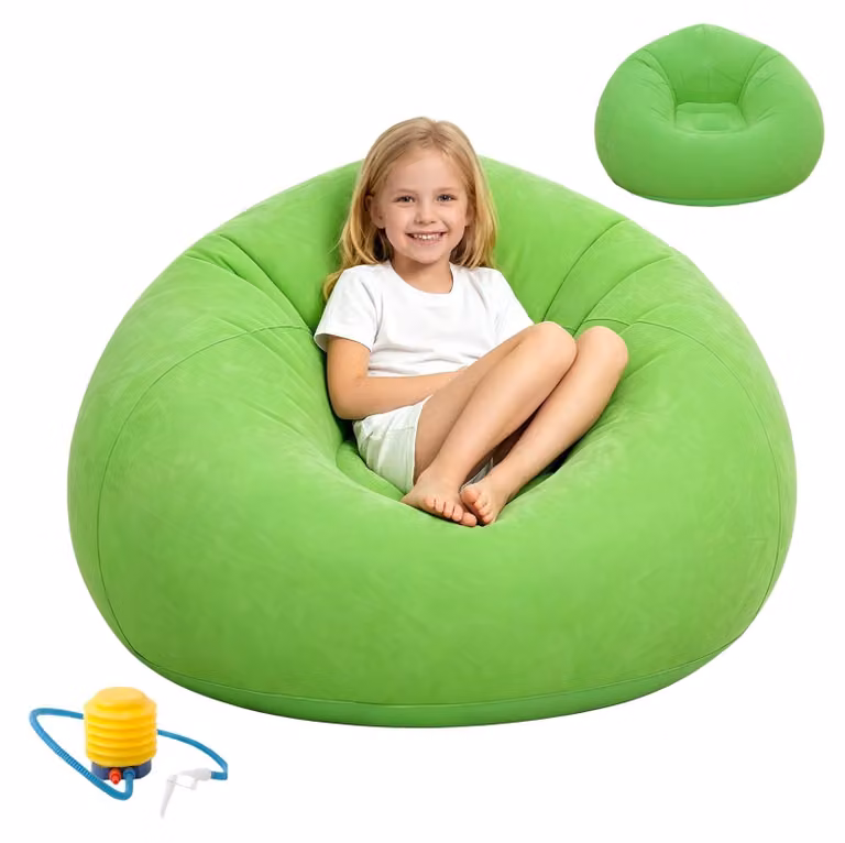 Omgoods - Divano gonfiabile per esterni, ideale per campeggio e relax