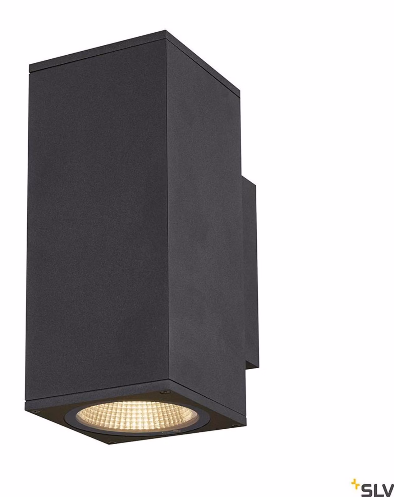 Enola Square M Up/Down Applique LED antracite CCT 3000/4000K Colore luce regolabile IP65