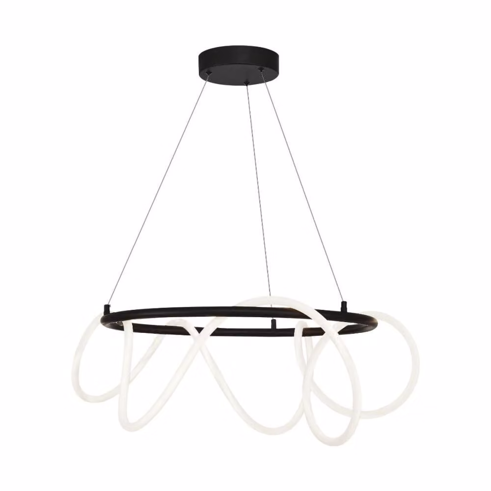 Lampada a sospensione LED 58W BALBO 20006PL-BK, serie Zuma Line