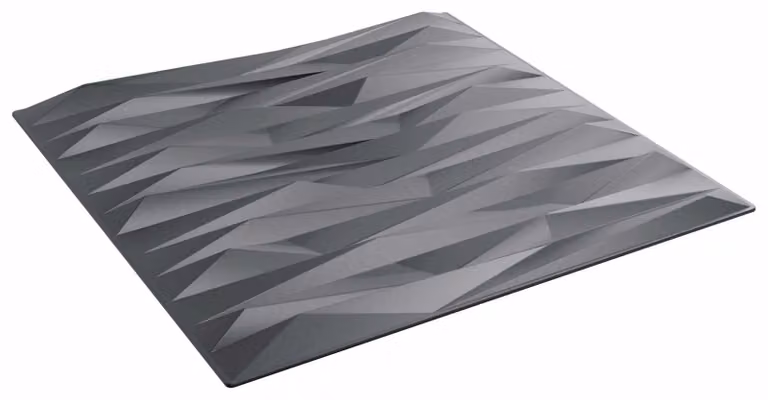Pannelli da parete 24 pcs Grigio pietra 50 x 50 cm Schiuma XPS