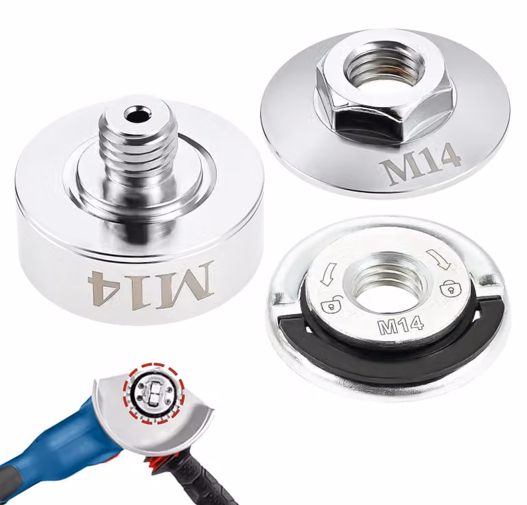 Kit adattatore a blocco M14 per smerigliatrice angolare professionale