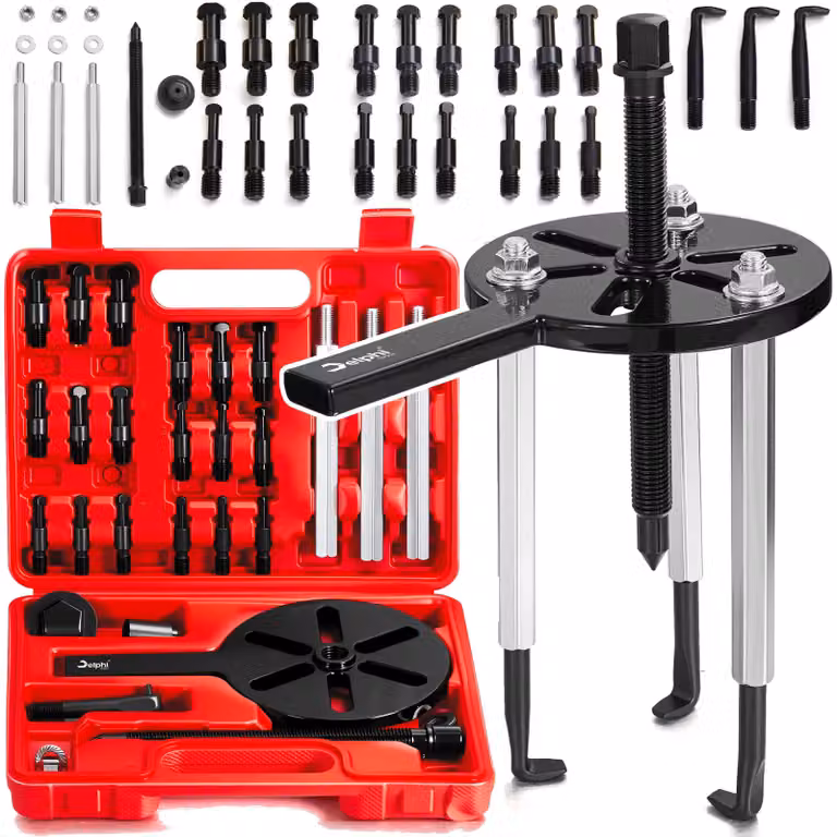 Delphi Tools - Supporto interno - Estrattore - Cuscinetti a sfere - Set di attrezzi - 45-105 mm