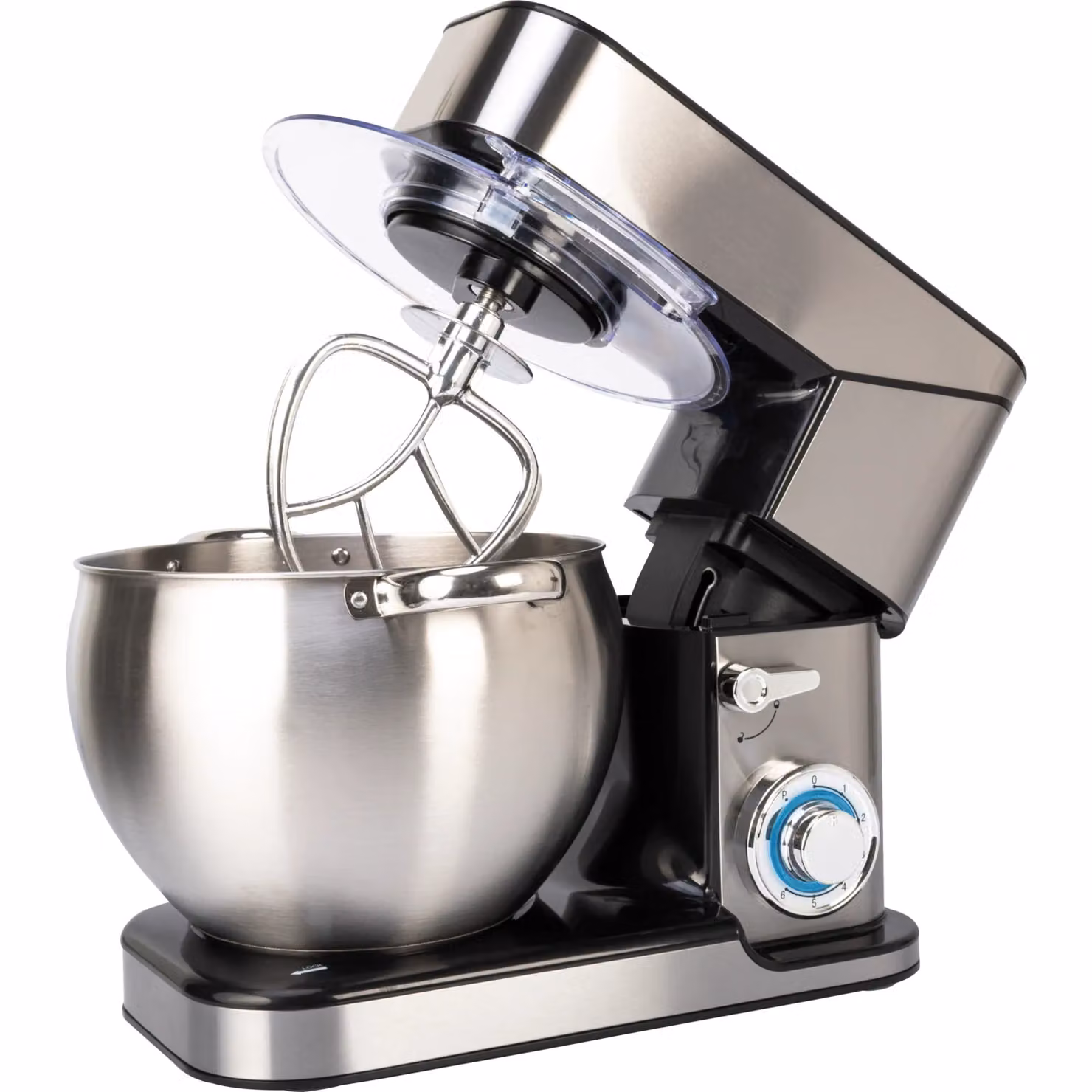 Dictrolux Impastatrice Professionale Planet Plus in Acciaio Inox Argento con Capacità 10 litri e Potenza 2000 Watt – 1
