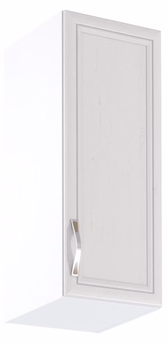Pensile da cucina SILVARA - larghezza 30 cm, pino andersen / bianco, finitura naturale