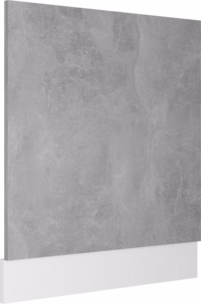 Pannello Lavastoviglie “Lyon” Grigio Cemento 59,5x3x67 cm