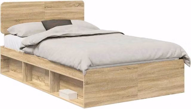 Letto matrimoniale | Letto per adulti | Struttura del letto Sonoma 120 x 200 cm Pino massello