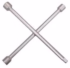Chiave A Croce Per Dadi Ruote - mm.17-19-22-1/2"