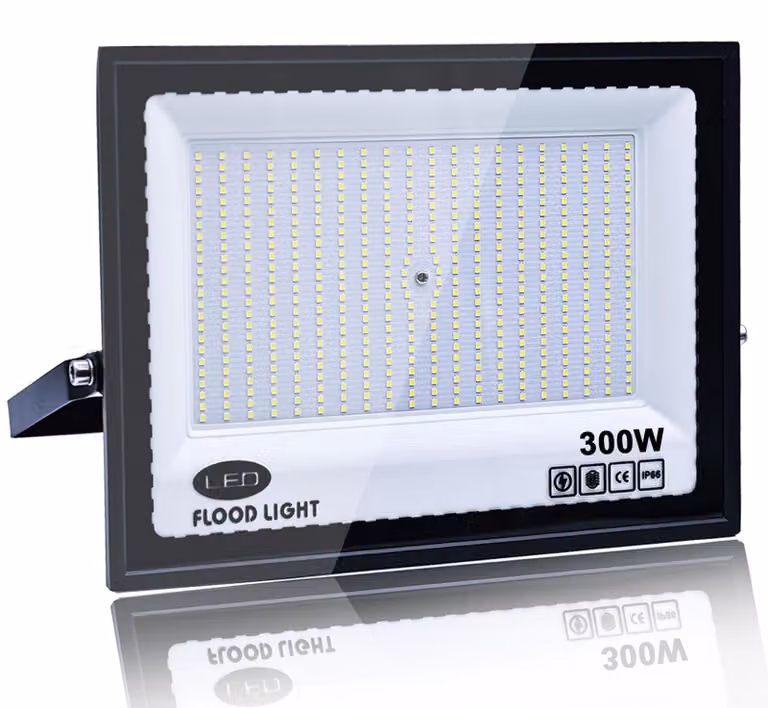 Faro a LED da 300W, 30000 lumen, 6500K, grado di protezione IP66, per uso esterno