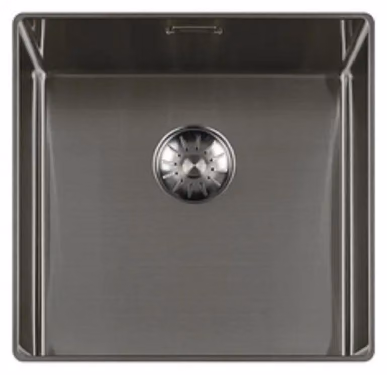 Lavello Togo, modello 40SL1016, finitura gunmetal