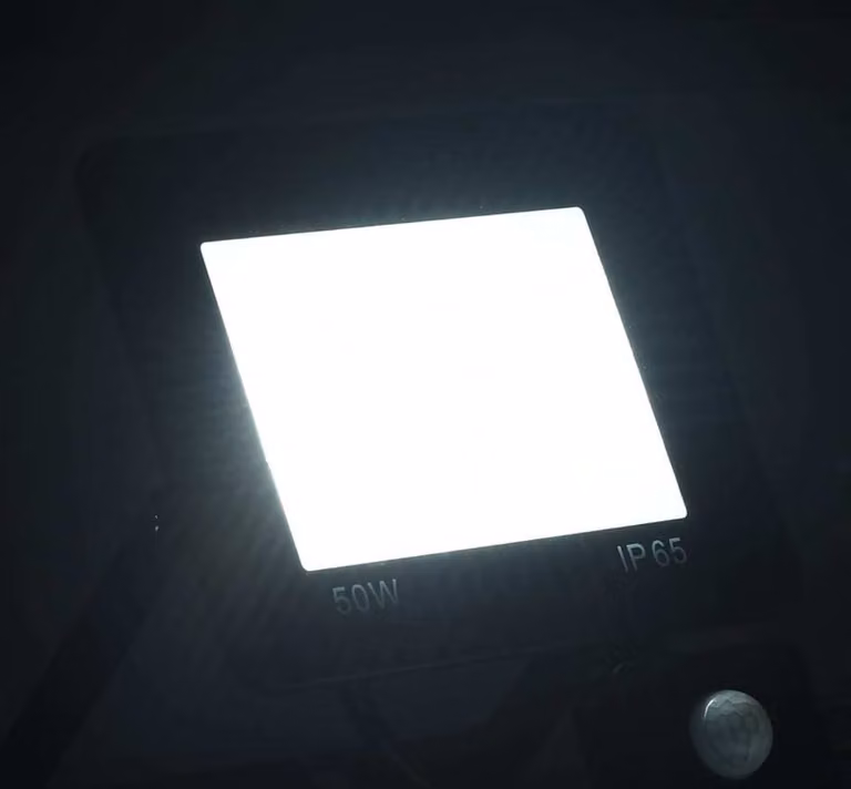 Faretto a LED con Sensore 50 W Bianco Freddo