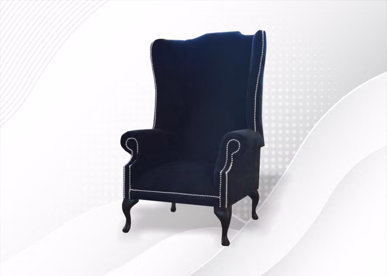 Sessel Design Couch Chesterfield Textil Lounge Club Polster Sitzer Luxus 1-er