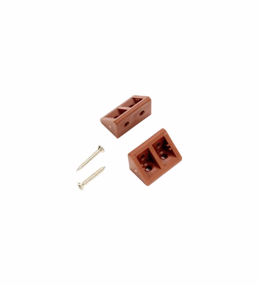 Giunzione Angolare Mm.34X28 Marrone