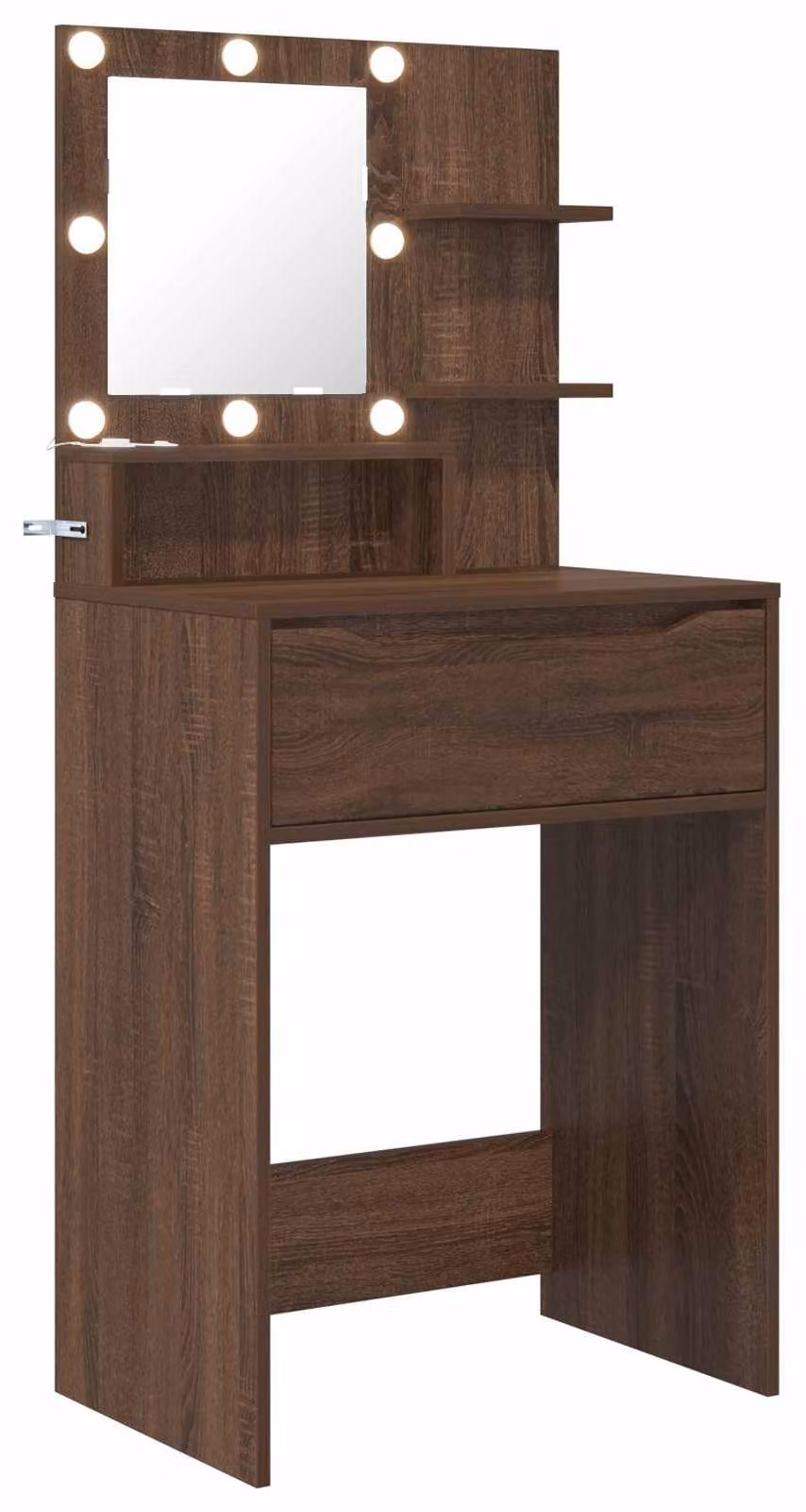 Tavoli da Trucco per Camera da Letto Rovere Marrone