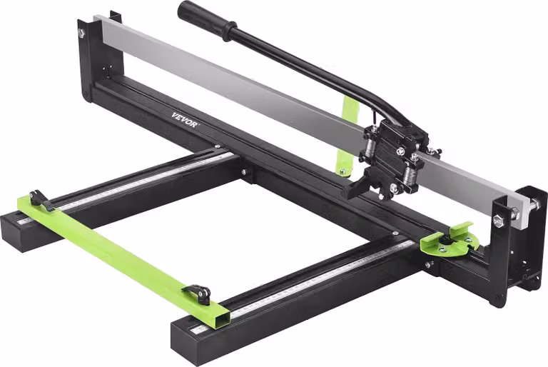 tagliapiastrelle manuale professionale da 800 mm con posizionamento laser preciso e superficie in gomma antiscivolo Adatto per guida singola e supporto