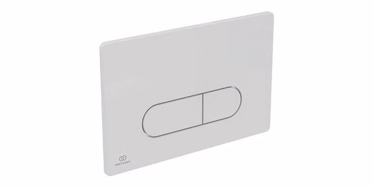 Ideal Standard Oleas - Pulsante di comando dello sciacquone Oleas M1, SmartFlush, bianco R0117AC