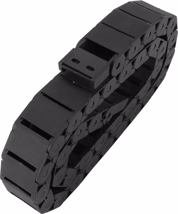 1 metro di filo di nylon portacavi catena di trascinamento accessori per macchine da incisione 15mm x 30mm